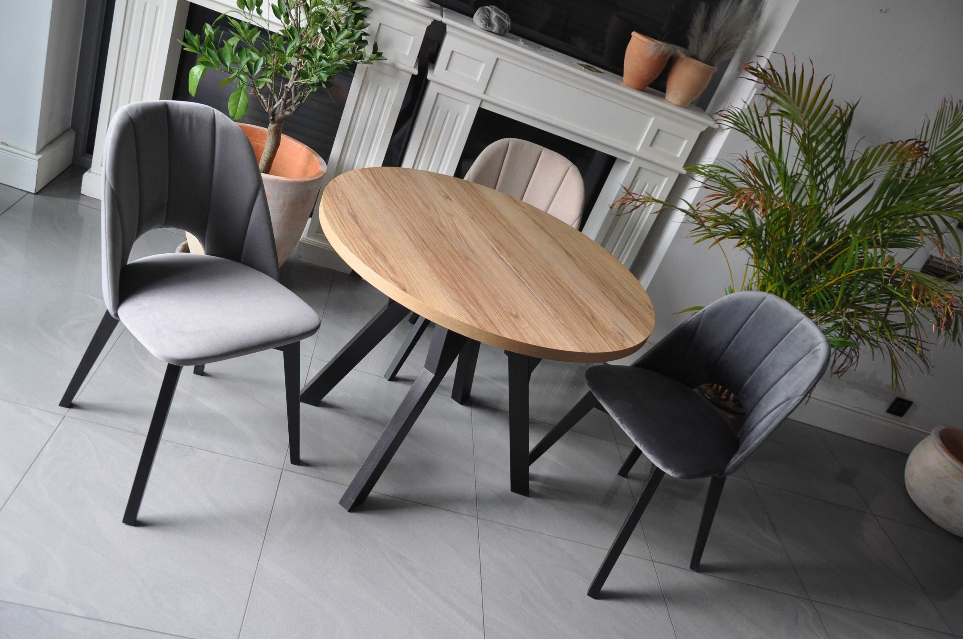STÓŁ LOFT 100 cm, 90 cm