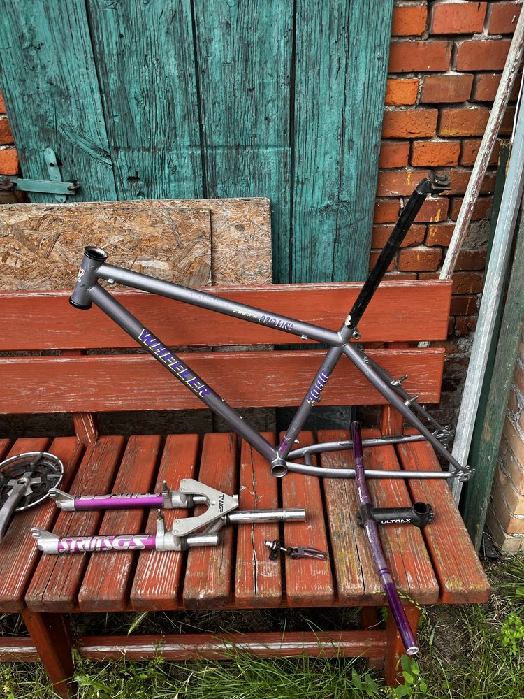 Frameset Wheeler 3080 Pro Line CrMo retro MTB