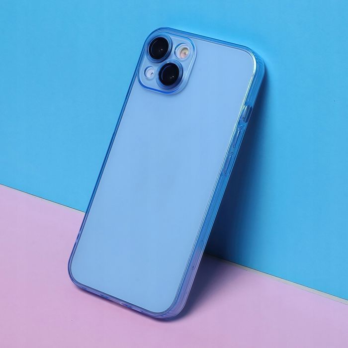 Etui Silikonowe Nakładka Plecki Slim Color Samsung A05S Niebieski
