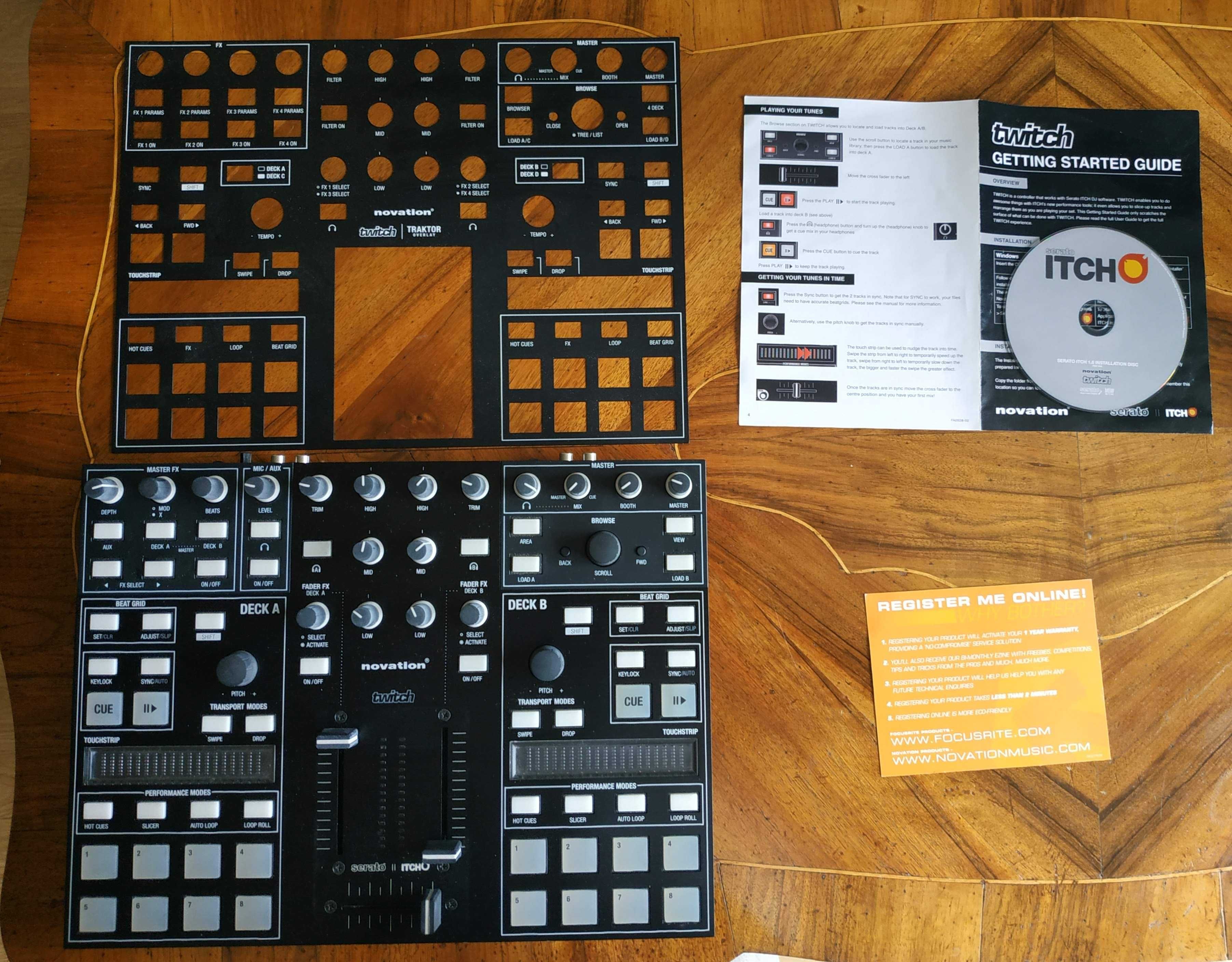 Novation TWITCH|Traktor & Serato DJ Controller