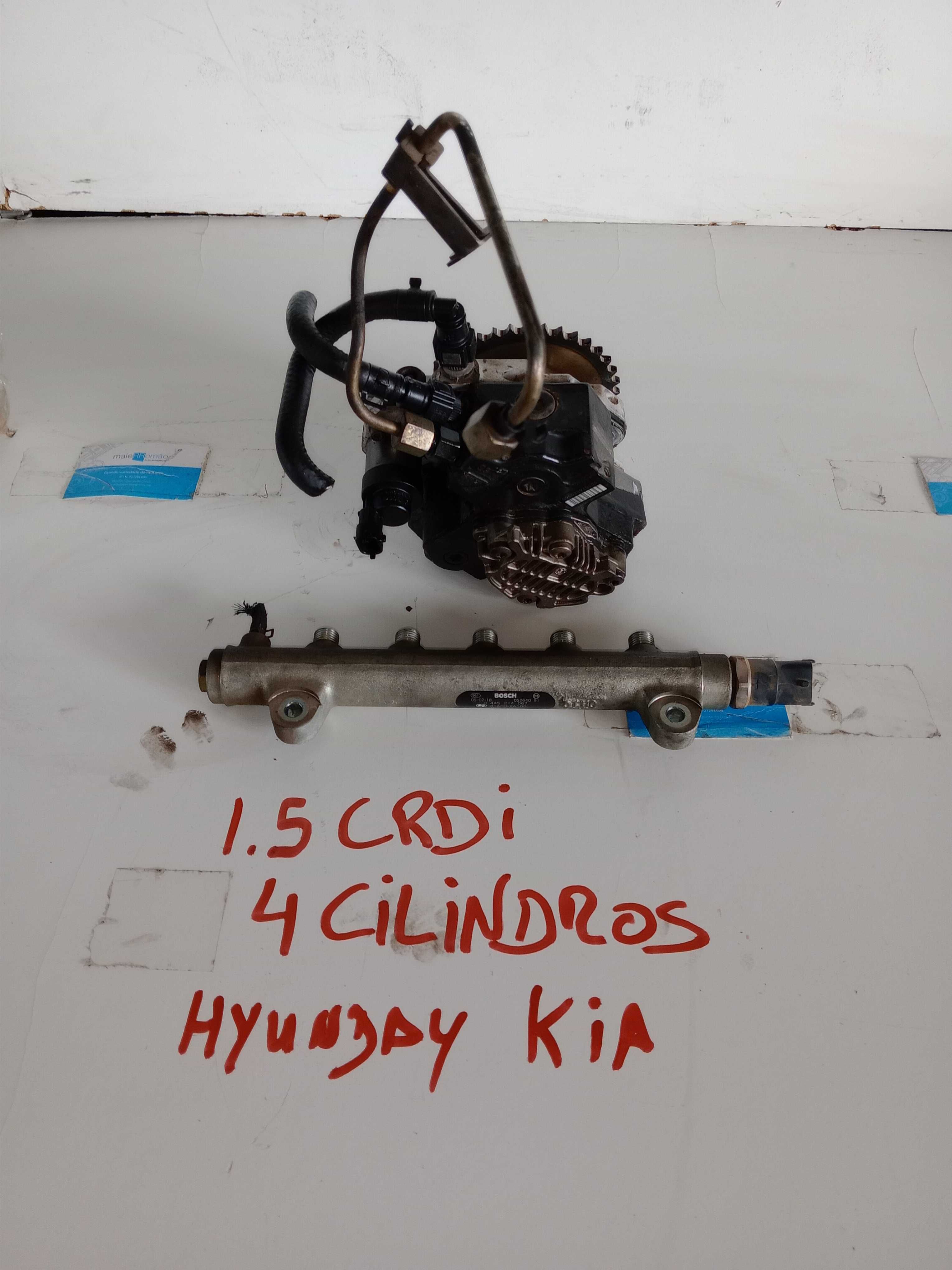 injectores Hyundai Kia  BOSCH d4fa 1.5 crdi 4 cilindros
