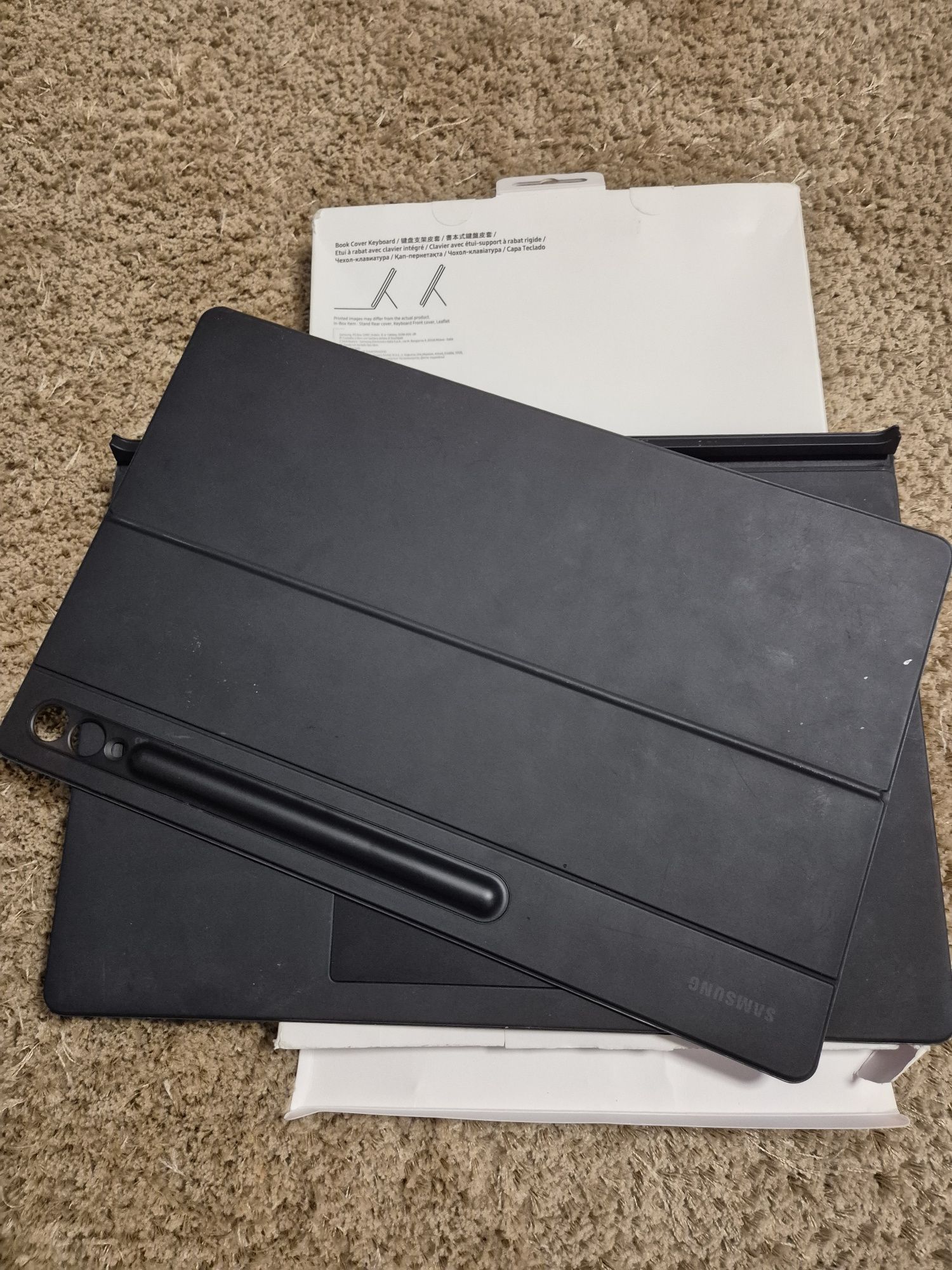 Capa Teclado Book Cover para Samsung S9 Ultra
