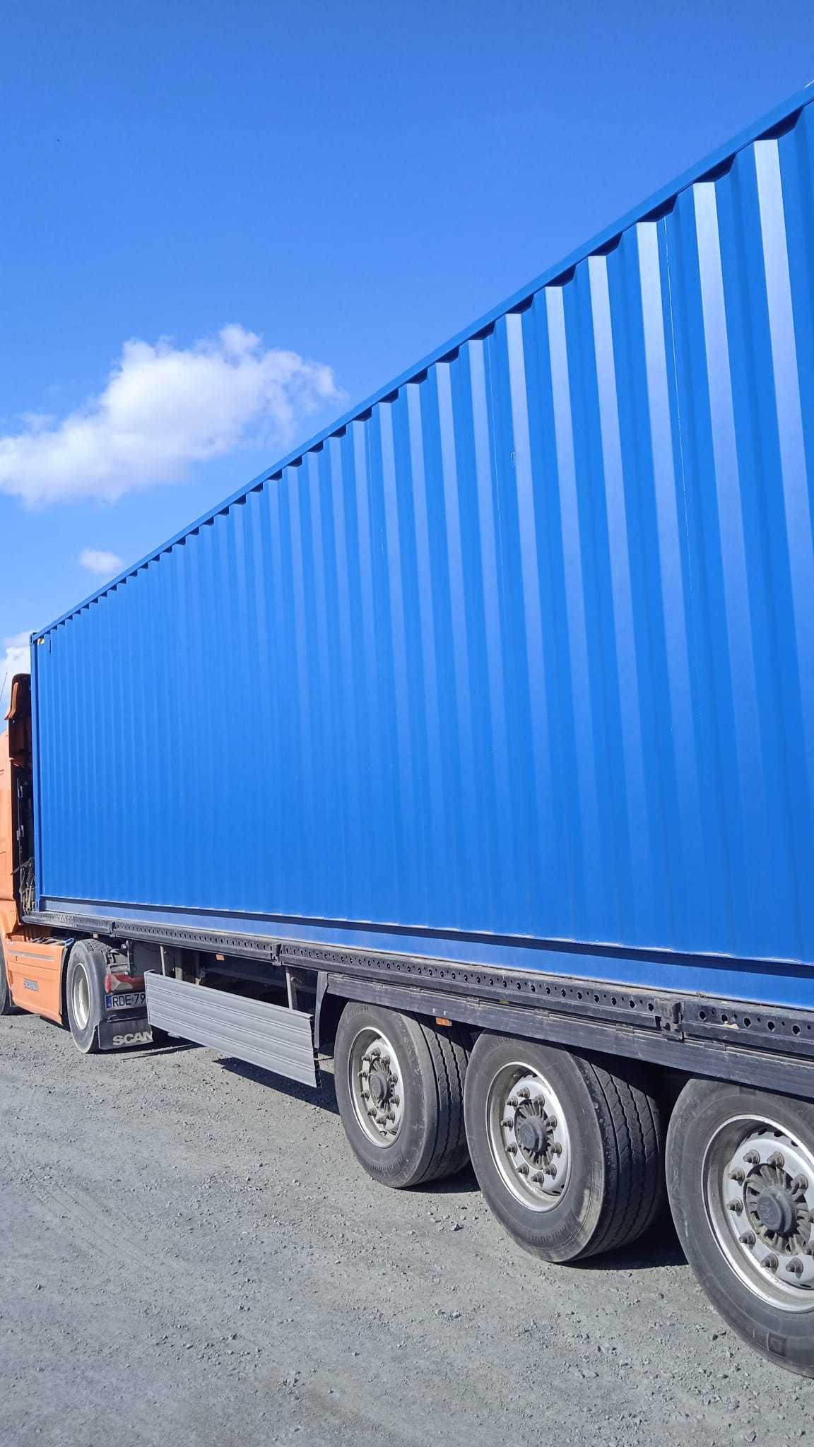 Kontener magazynowy 40HC (12 m) rok 2021 - Transport Cała Polska