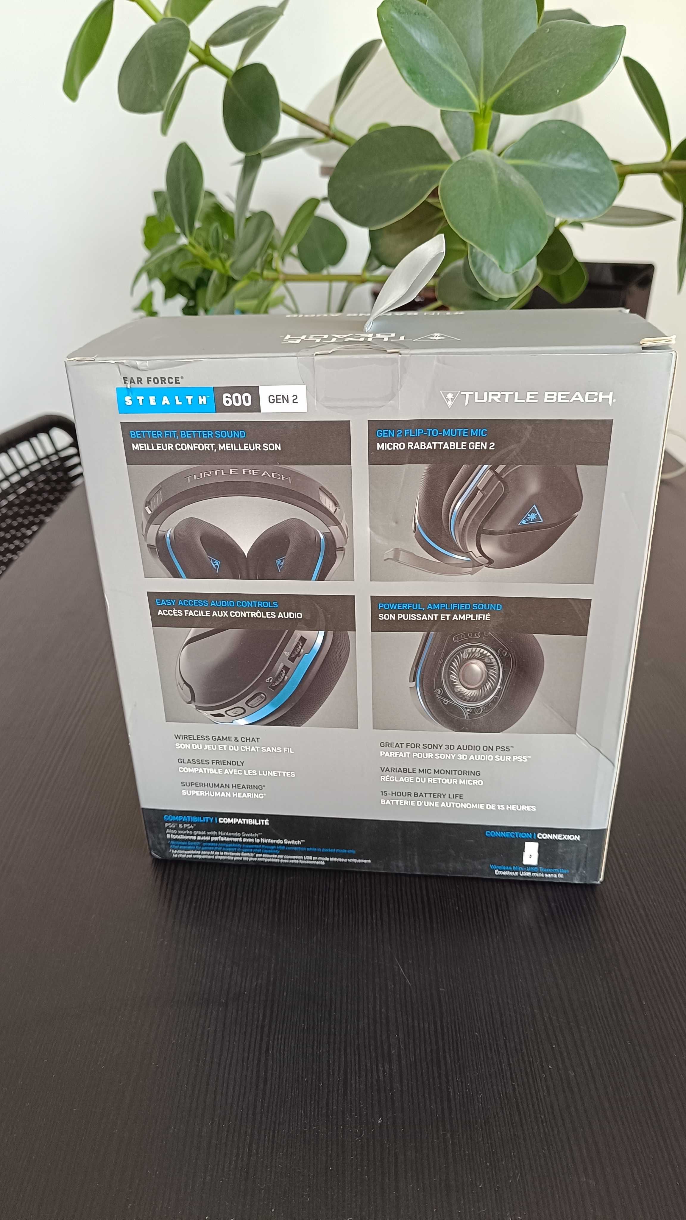 Kurier GRATIS,Słuchawki gamingowe TURTLE BEACH Stealth 600 Gen2 Czarny