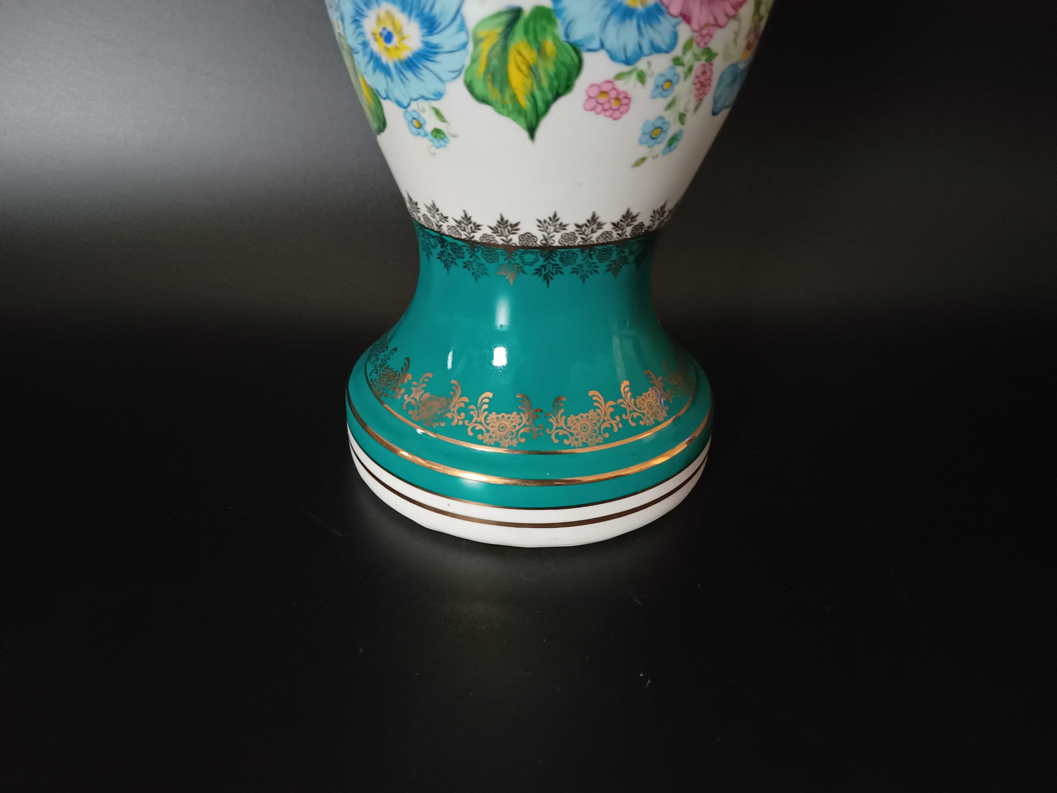 Duży porcelanowy wazon Karolina amfora porcelana z PRL