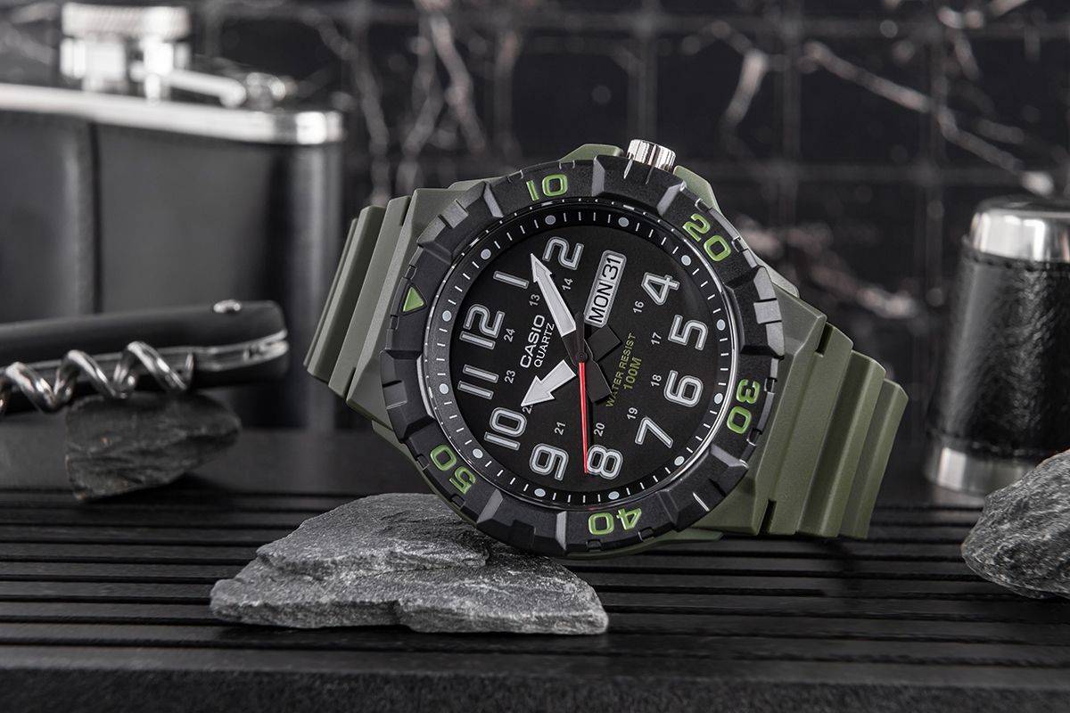 zegarek męski casio mrw-210h-3avdf + box