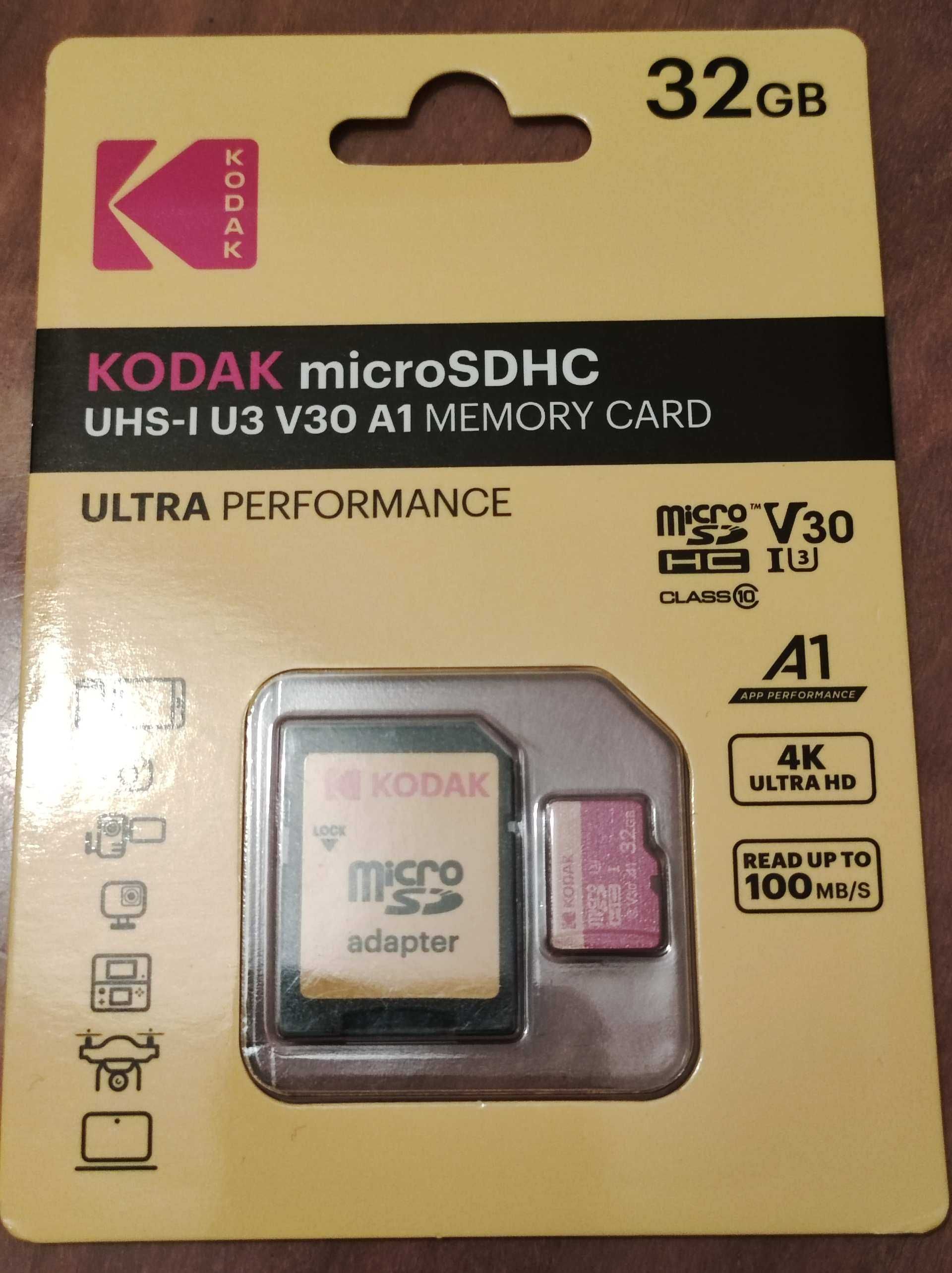 Картка пам'яті 32 ГБ Kodak microSDHC