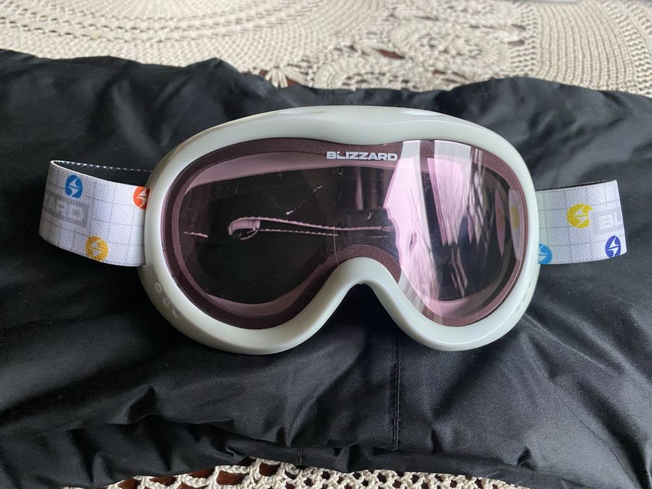 Gogle na narty lub snowboard Blizzard, juniorskie, nowe bez metki.