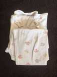 pijama polar branco com bonecos tamanho m