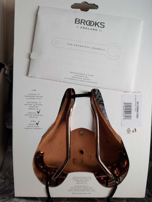 BROOKS B17 Special (wersja Short - 242 mm) - NOWE