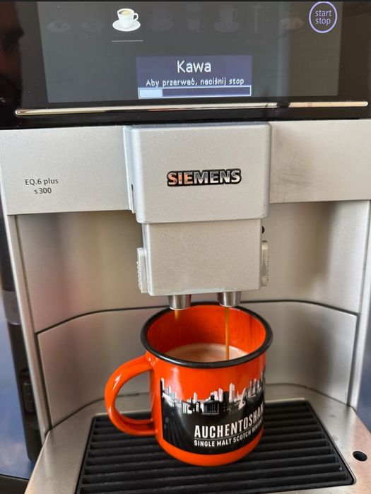 Siemens EQ6 Plus S300 po serwisie, stan bardzo dobry