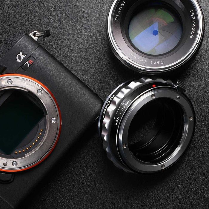 Adapter Nikon AI AIS też G na Sony E-mount Nex Alpha
