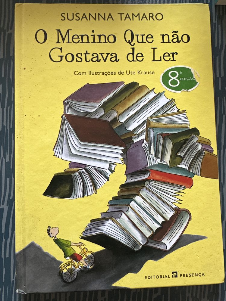 Livro “O menino que não gostava de ler”