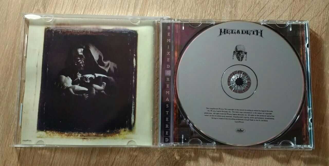 CD диск Megadeth Youthanasia