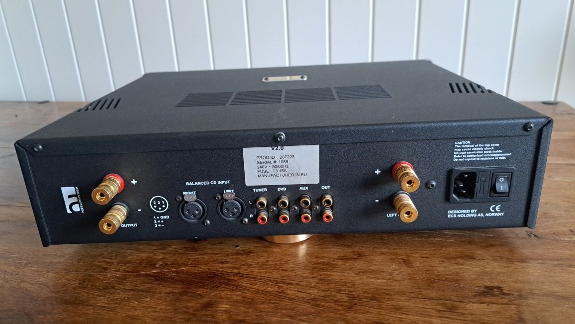 Abrahamsen v2.0 Integrated Amplifier