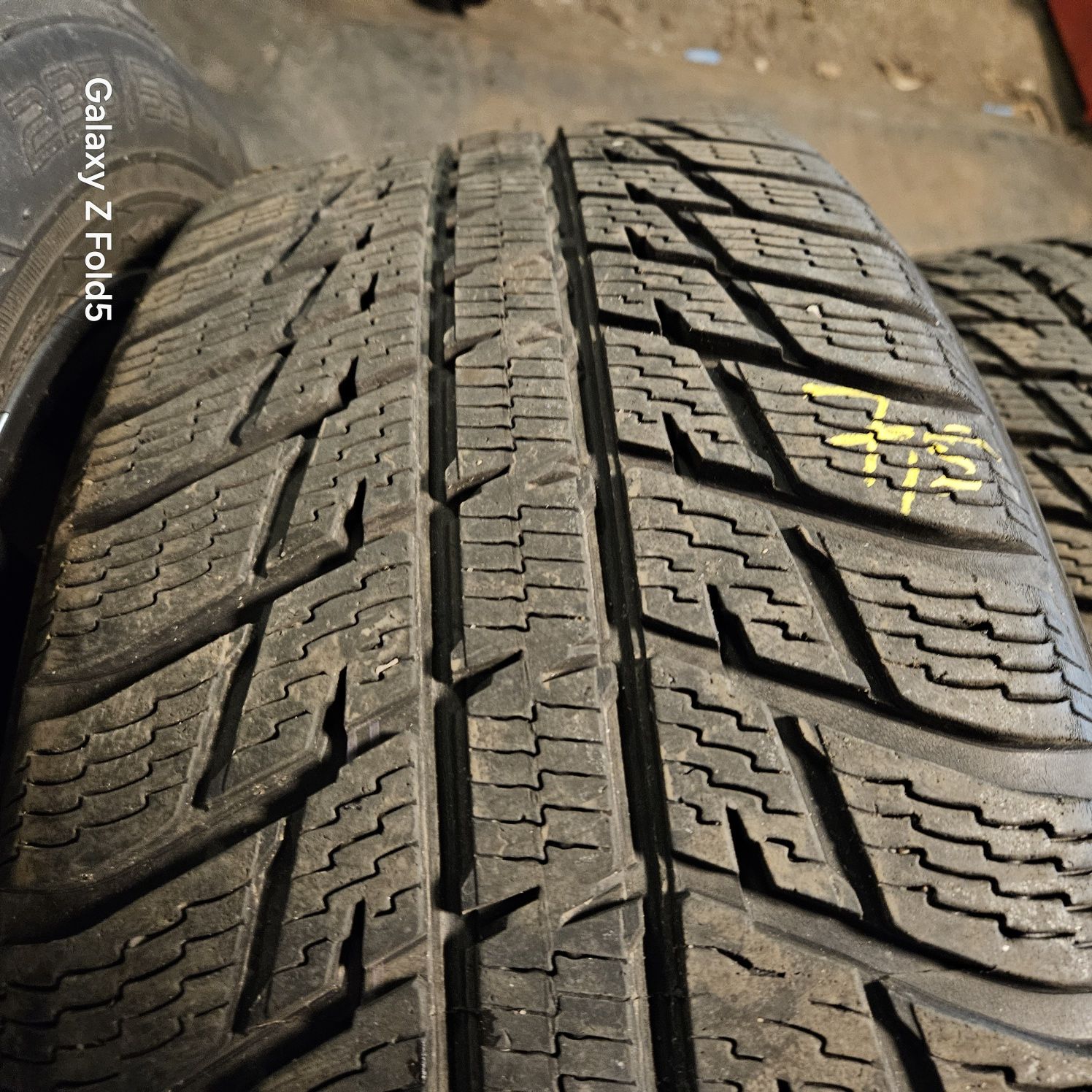 Koła zimowe 235/55/18 Toyota Rav4 Sienna 5x114,3 TPMS bieżnik 7,5mm-7m