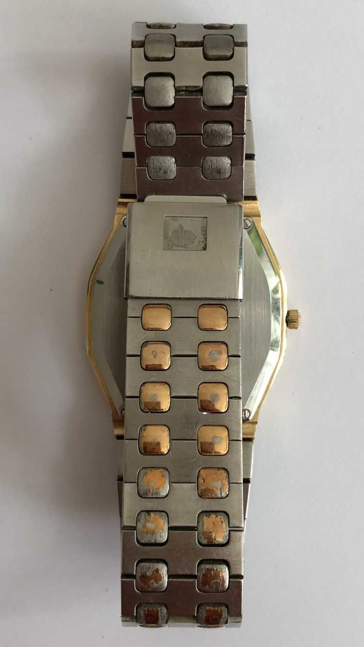 Omega Seamaster Quartz, zegarek męski, oryginalna bransoleta Omega