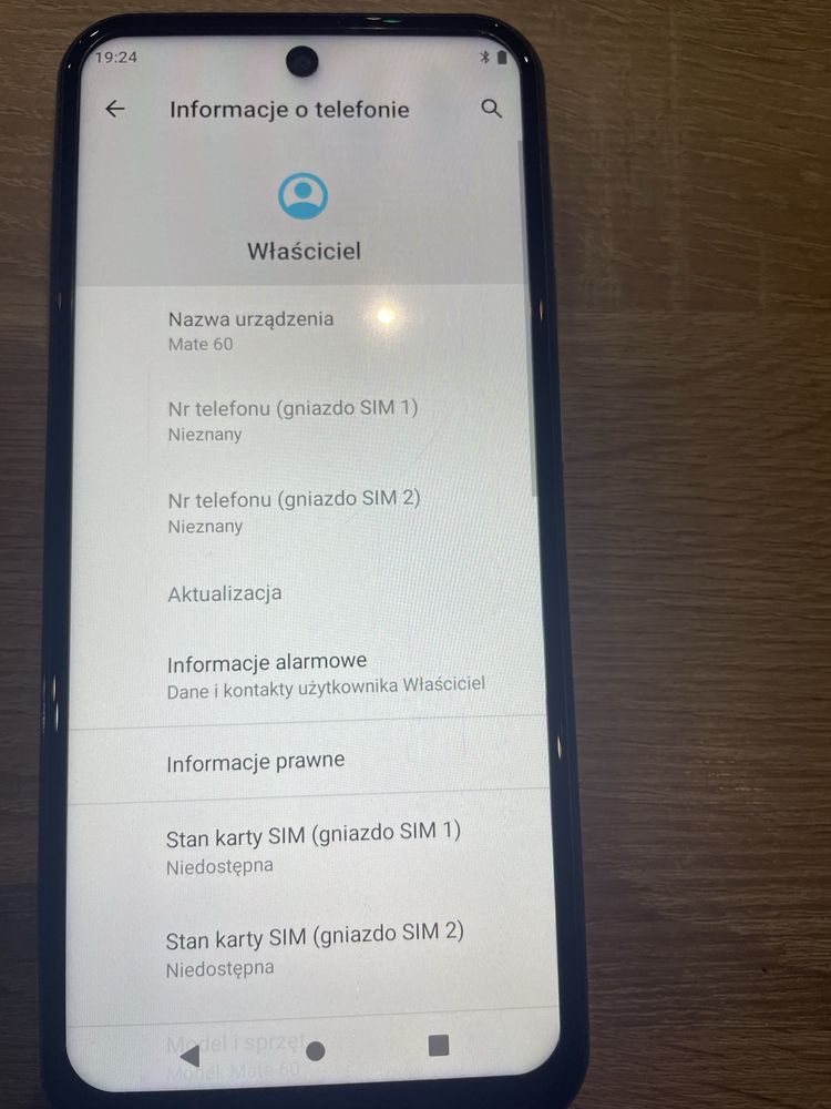 Smartfone xgody dual sim mate 60