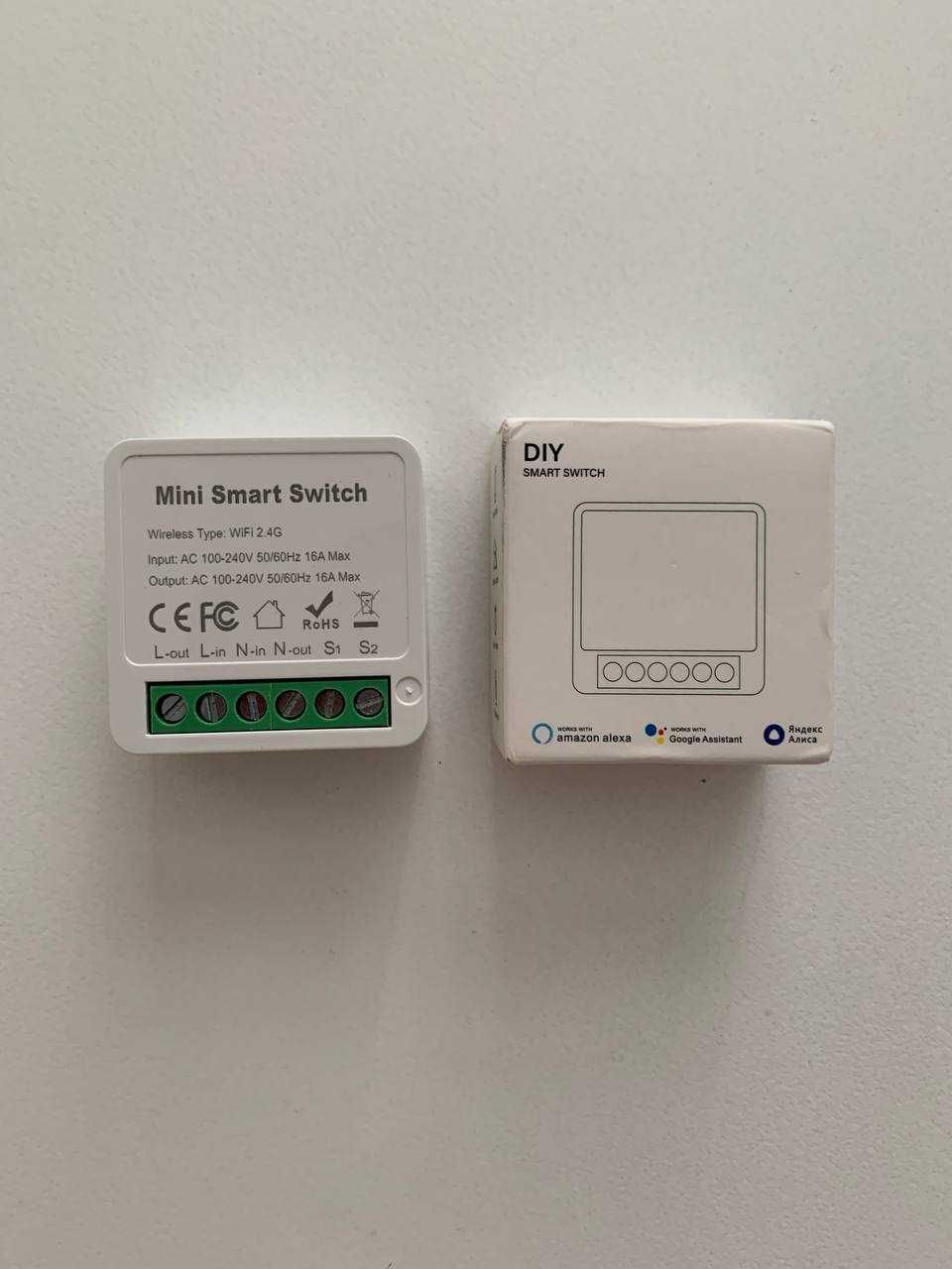 Wi-Fi Smart Switch 16A, розумний перемикач