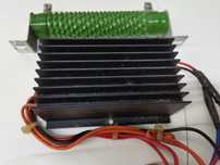 Regulador com resistência de carga para gerador de vento 12V 40Amp