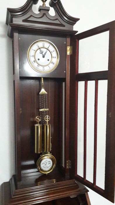 Relógio Coluna com pesos e base secretária