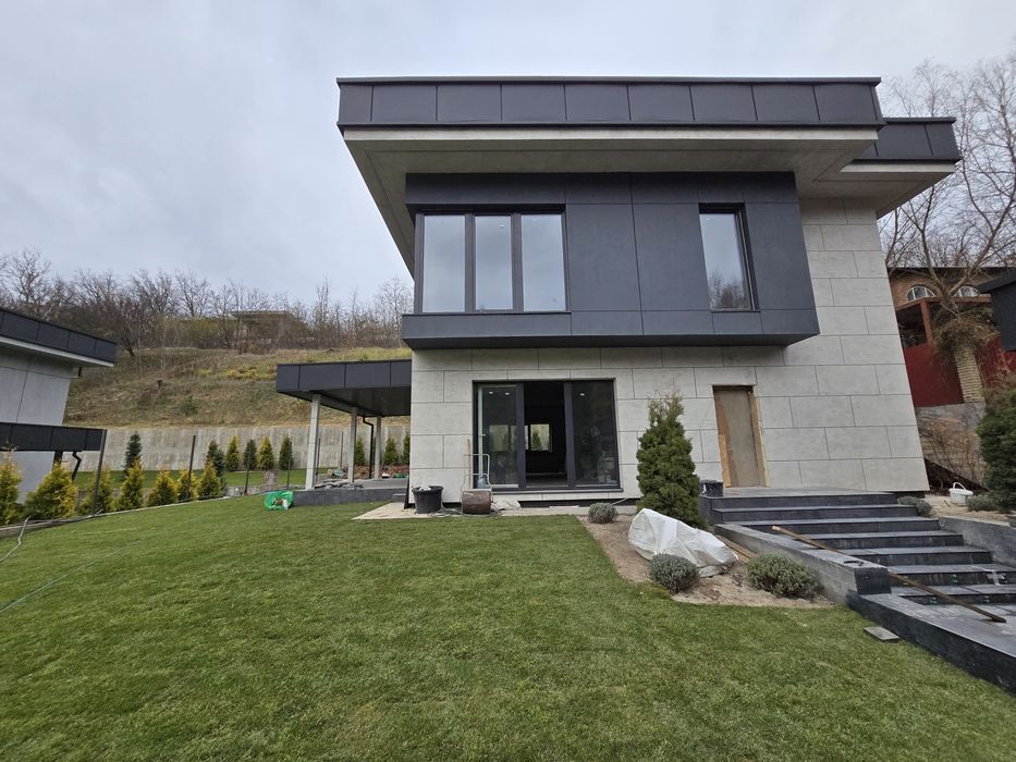 Будинок 230 м2 панорама газ 16 соток газон с. Лісники поруч Ходосівка