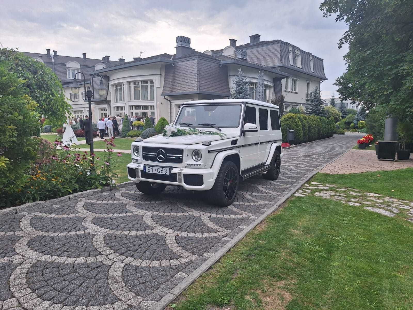 Auta do ślubu ,Mercedes G-Klasa AMG , Mercedes A35 AMG , BMW 7