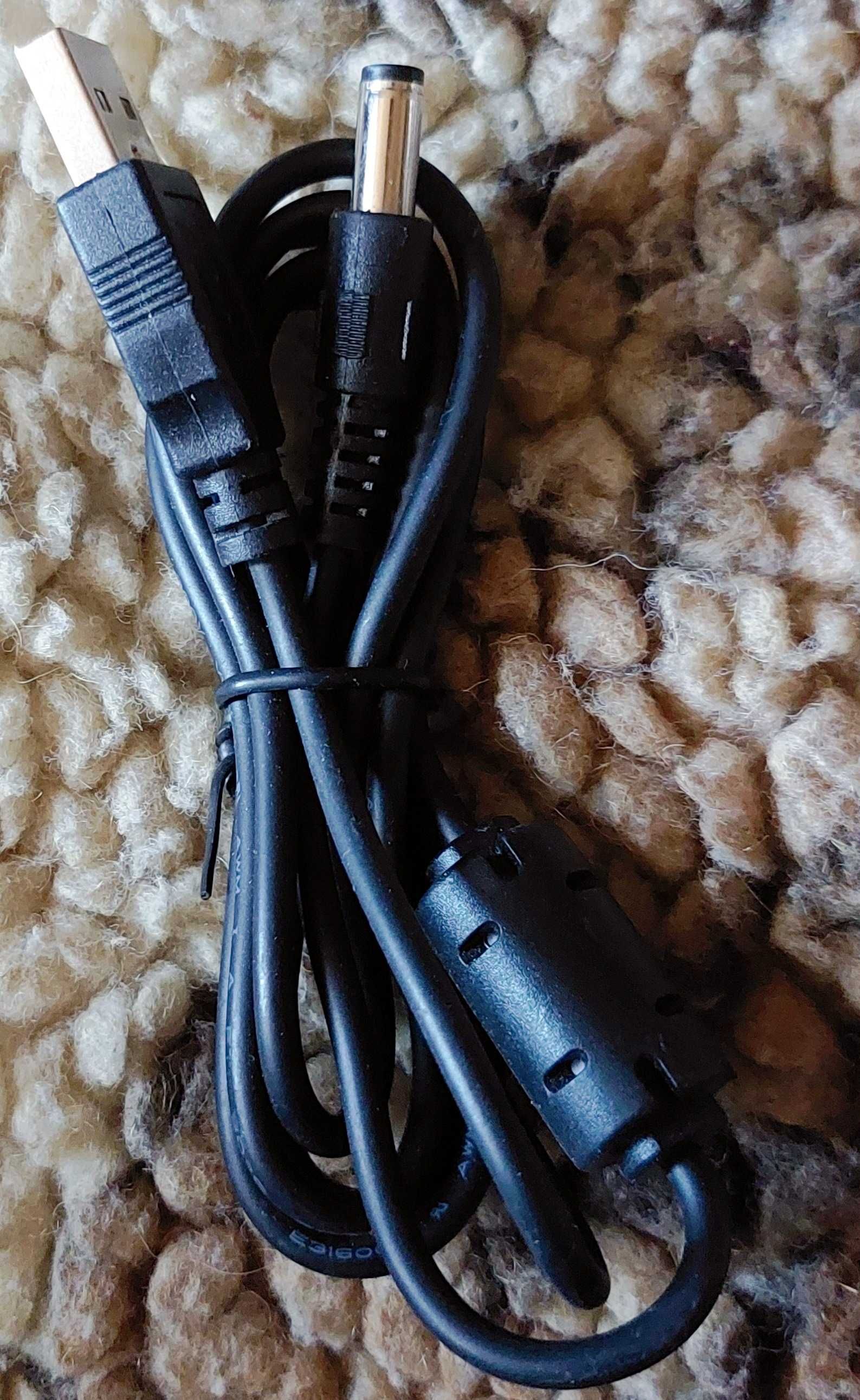 Przewód USB na wtyk z zasilaniem DC, do zasilania 5V