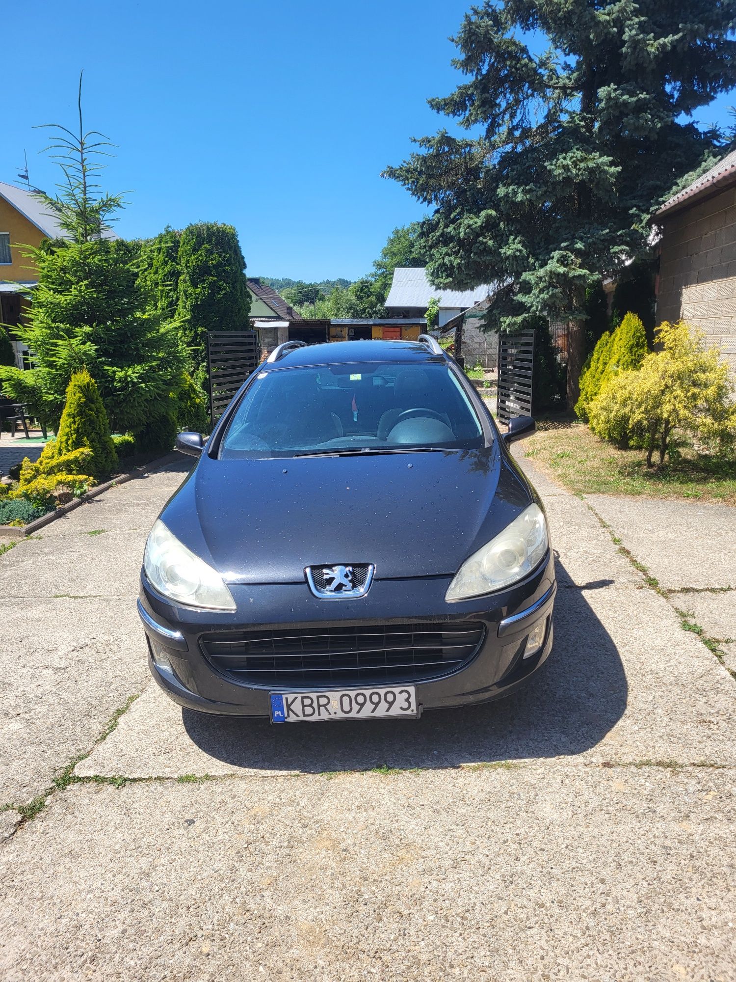 Peugot 407sw 2.0hdi  sprawny, zawieszenie przód do zrobienia