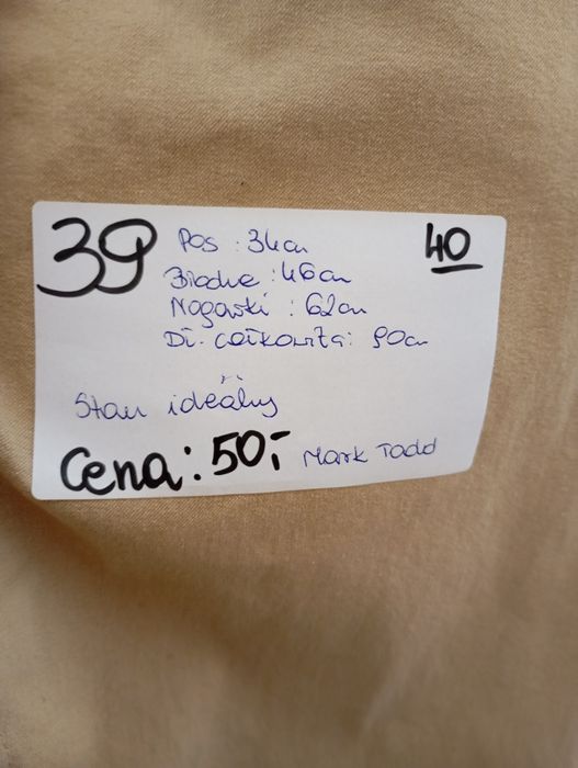 39 bryczesy Mark Todd jak nowe r40 pełny lej