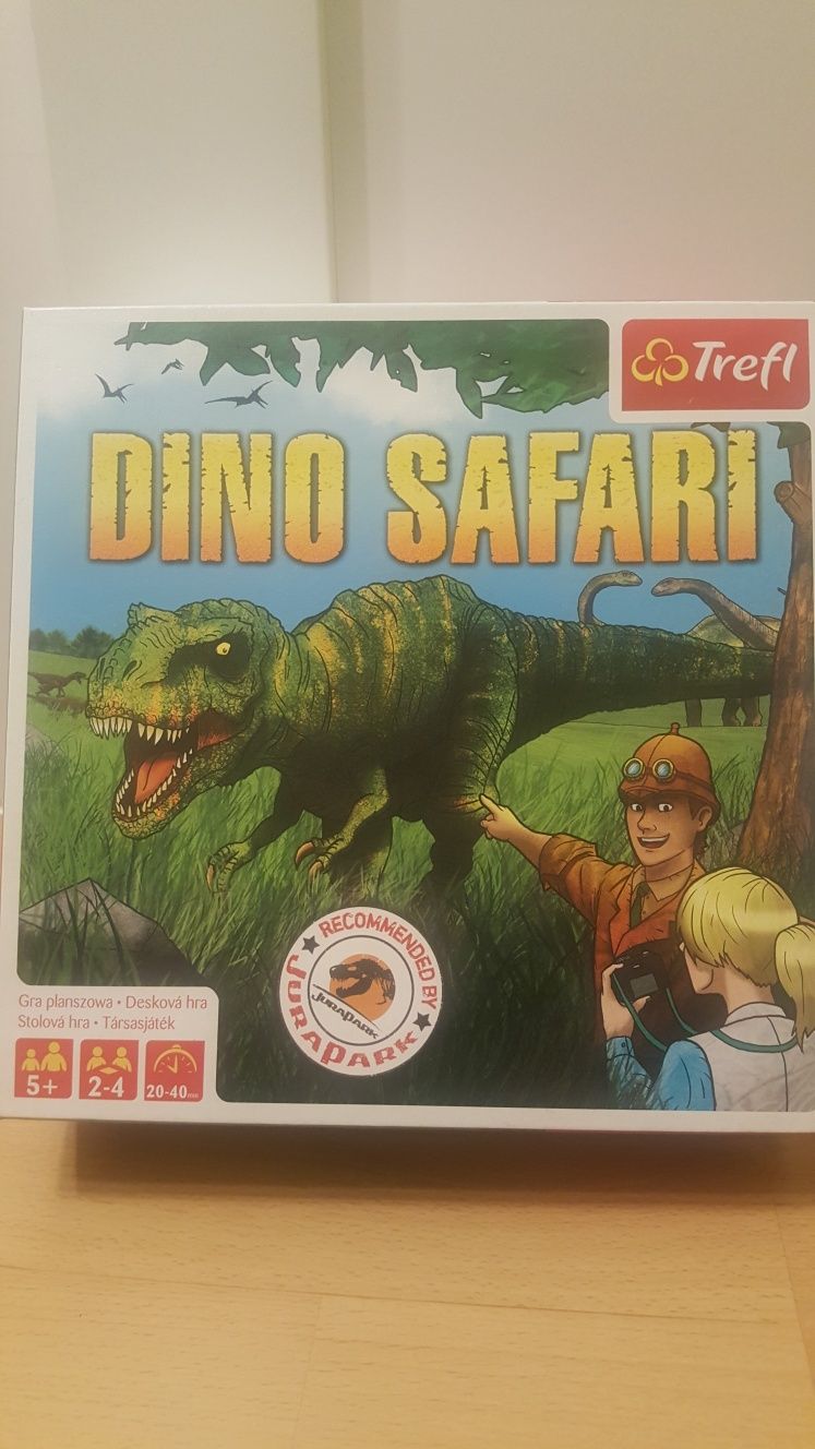 Dino Safari - gra planszowa