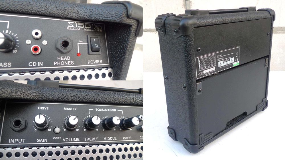 Wzmacniacz piecyk Gear4music S150 combo gitarowe 15W