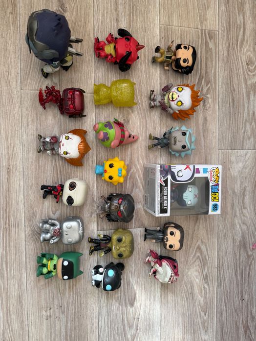 Фігурки Funko Pop, Фанко поп, Batman, Пенівайз, Патрік, Морті та інші