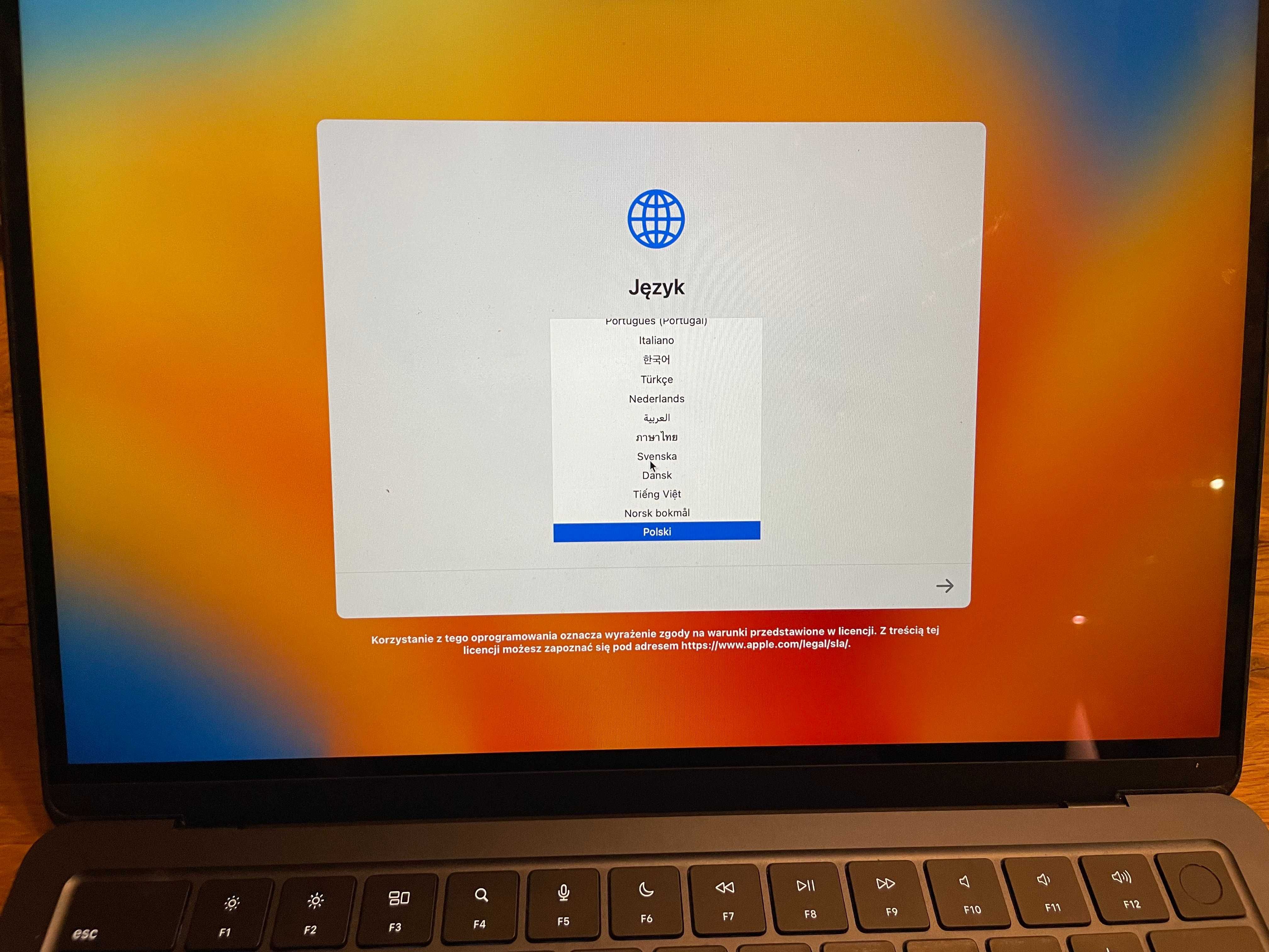 MacBook Air M2 13,6" 16GB 256GB Midnight na gwarancja FV jak nowy