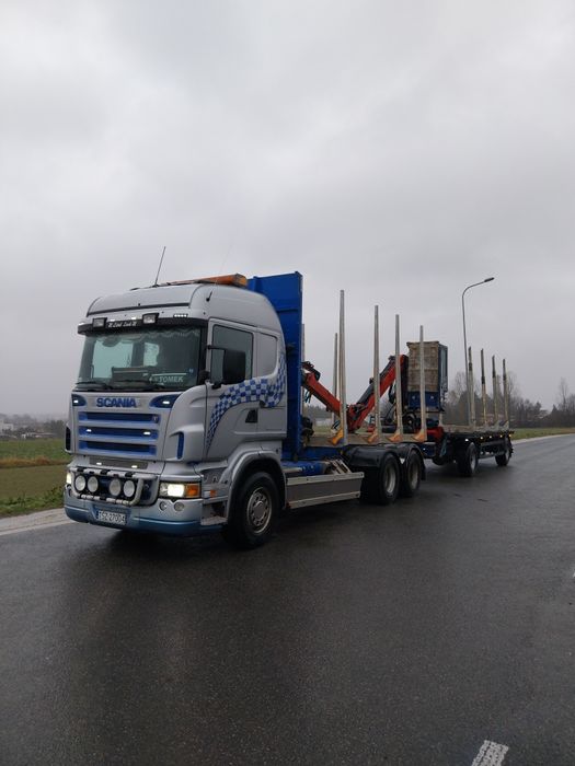 Scania R 580. 2005 r. Do drewna