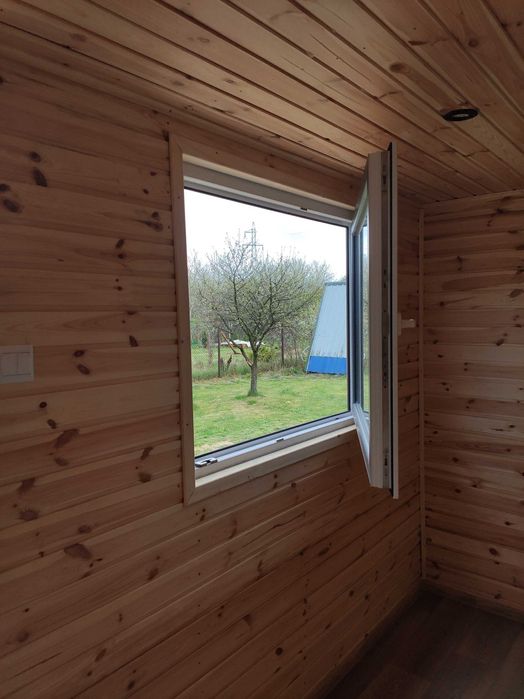 Domek  szkieletowy drewniany 3 m x 6m