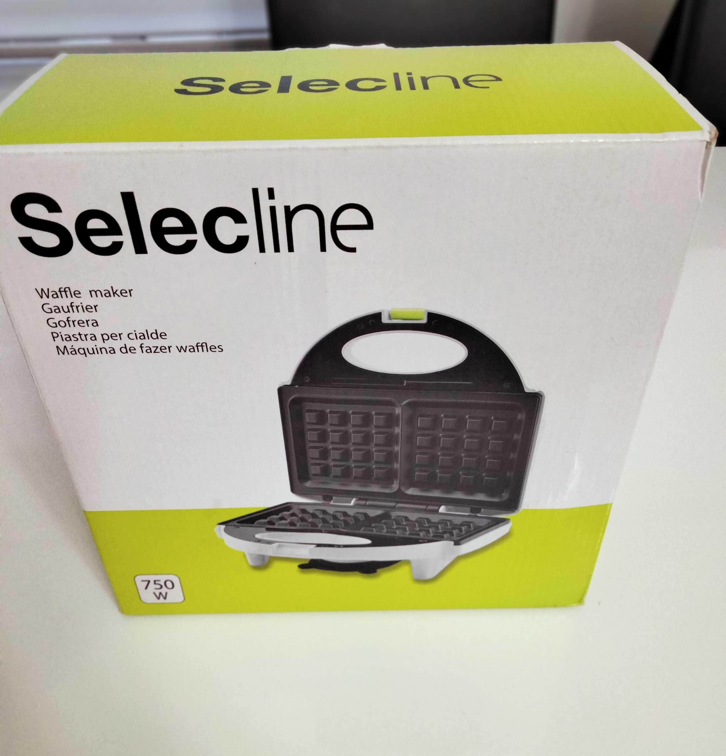 Máquina de wafles Selectine 750w