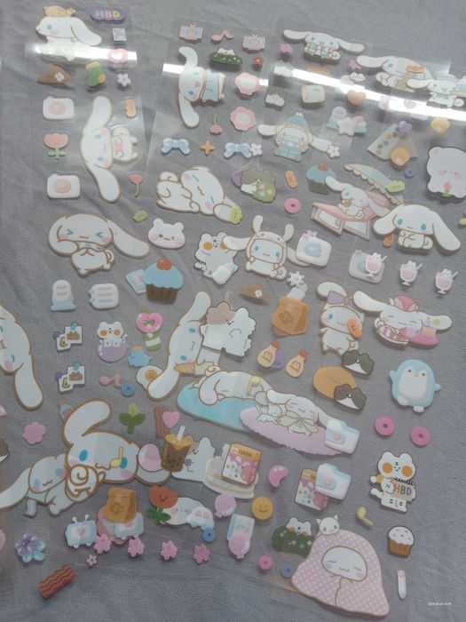 20 arkuszy naklejki cinnamoroll