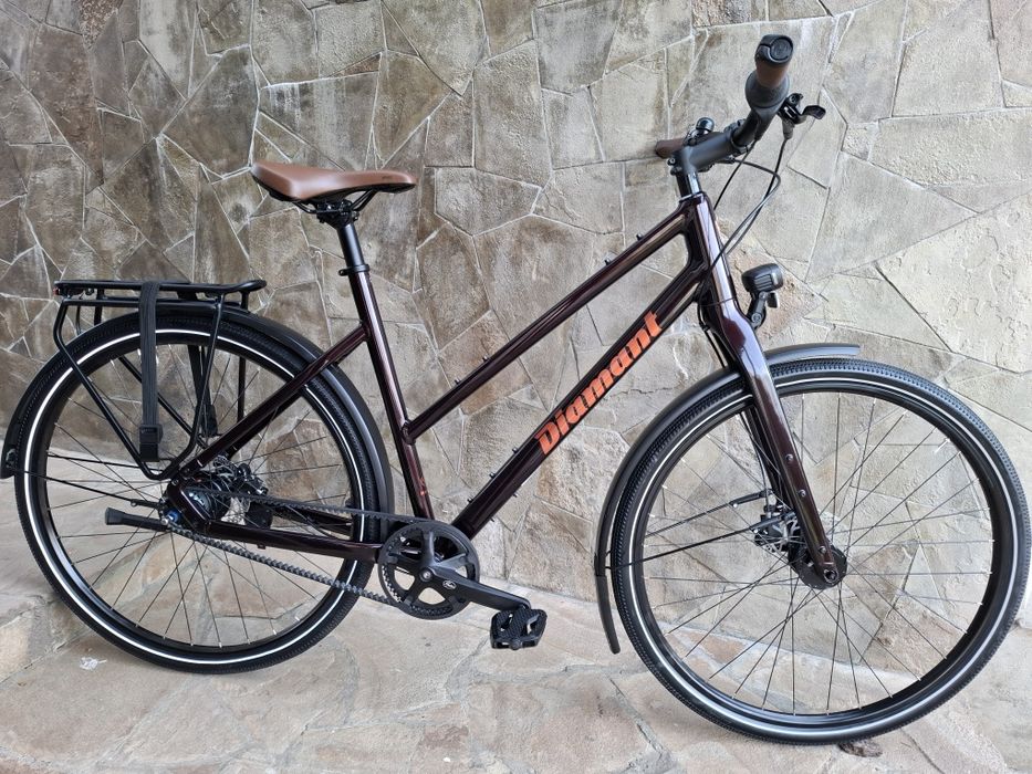 Велосипед Diamant Mahon 2025 Shimano Nexus 8 Carbon drive Ремінь (L)