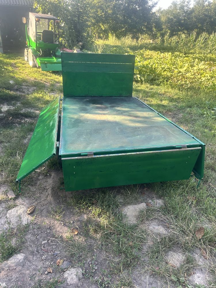 Причеп до мотоблока та міні-трактора