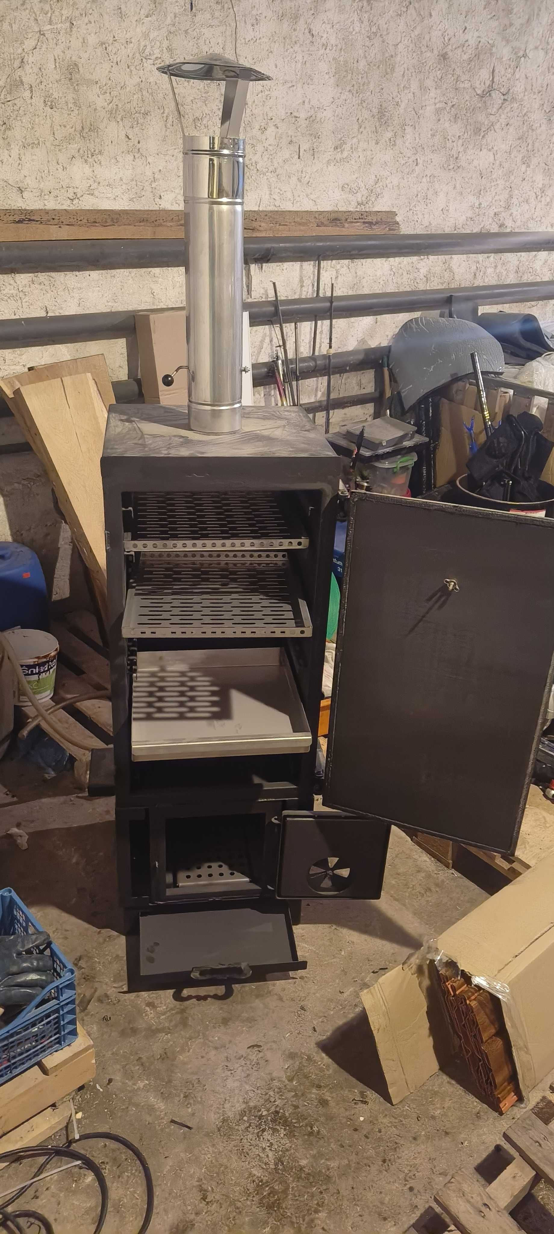 Wędzarnia Ogrodowa Grill Smoker Blacha 2mm - Smoke House.