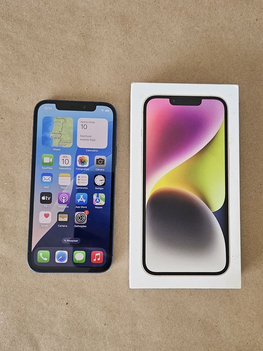 Iphone 12 128GB. Bateria 74%. Muito bom estado