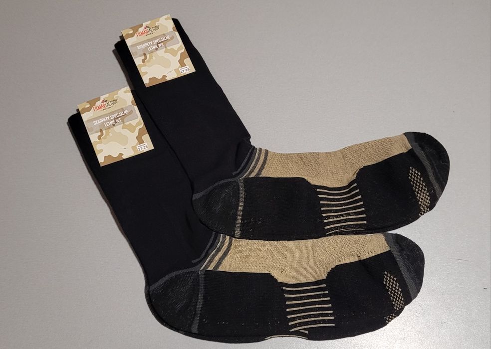 Letnie skarpety specjalne wojskowe 27-28