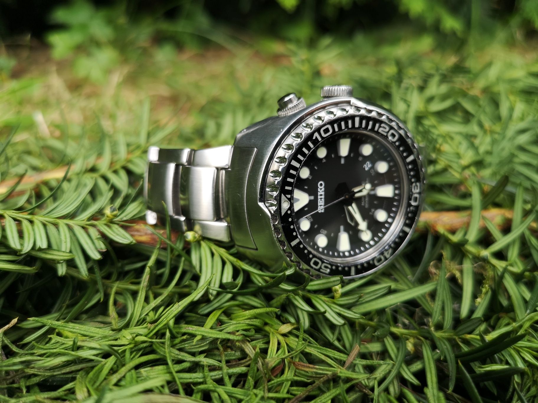 Japoński Zegarek kwarcowy Seiko Kinetic SUN019P1 szkło szafirowe kompl