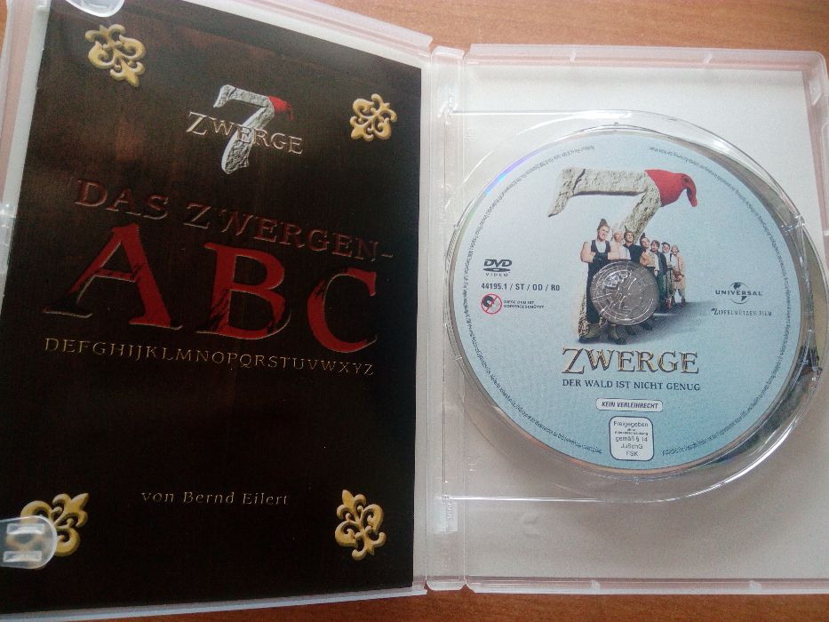 Die Riesen-Box mit vier DVD "Zwerge"