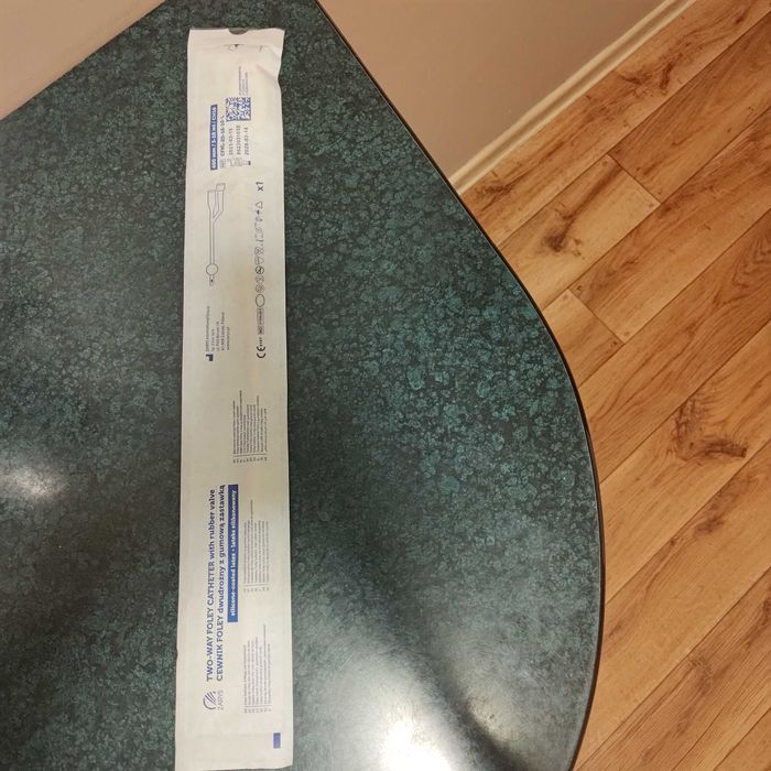 cewnik Foleya dwudrożny z gumową zastawką firmy ZARYS rozm. 16