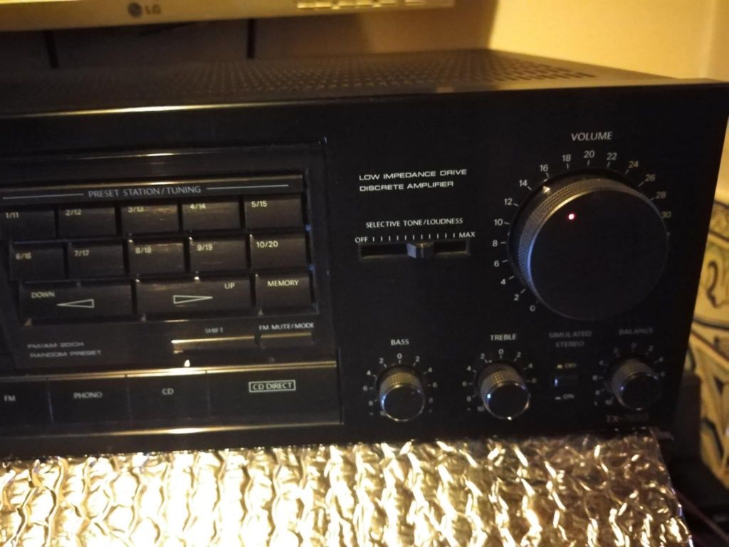 Amplificador Onkyo com rádio Mod TX 7630