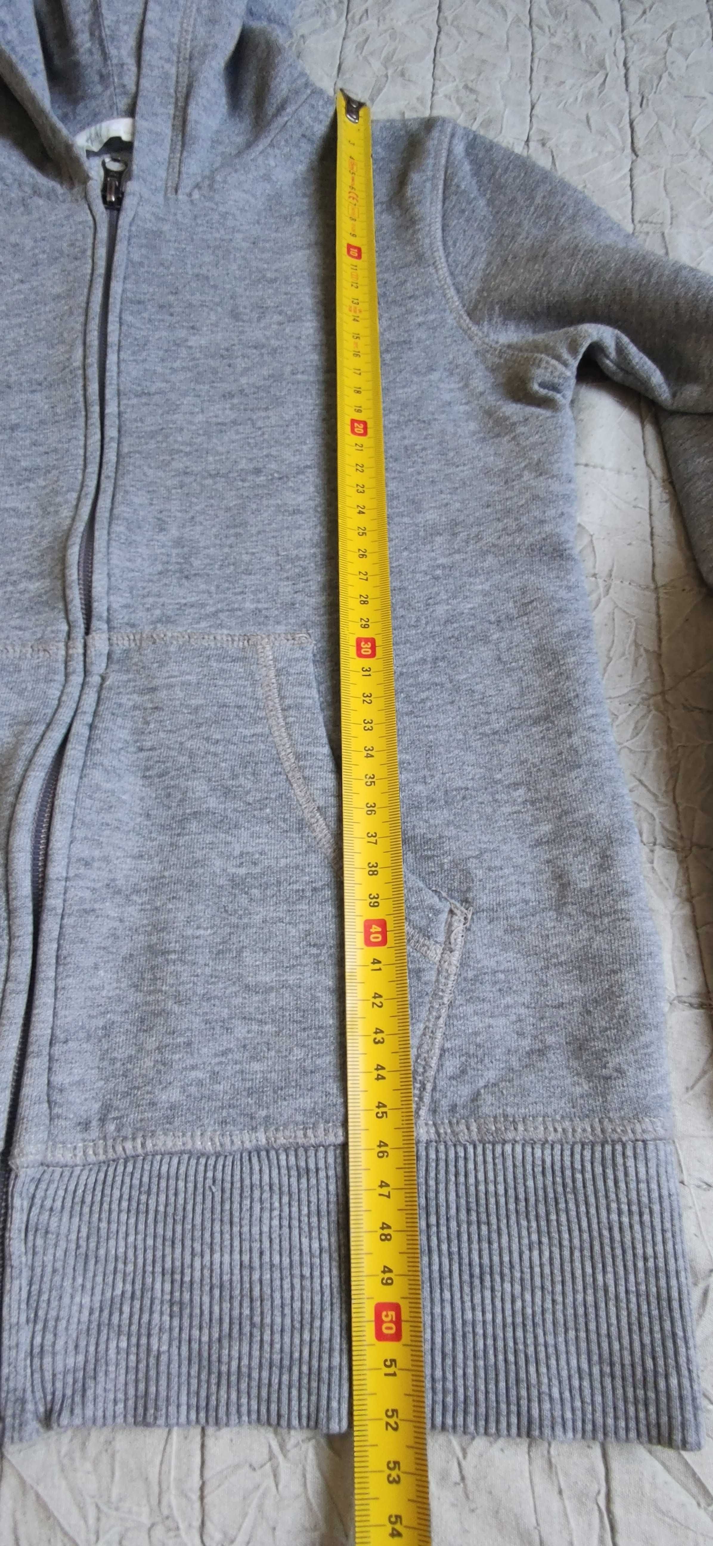 H&M bluza szara rozpinana chłopięca 134 / 140