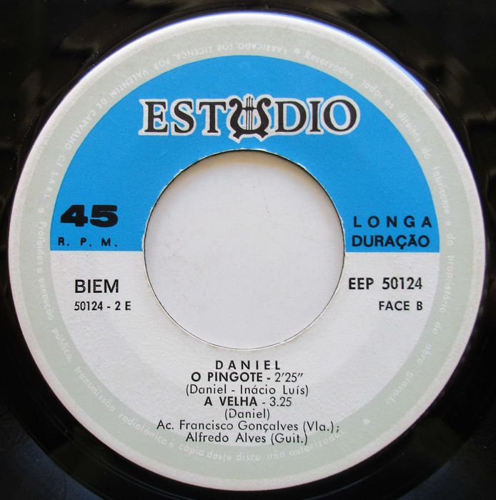 Daniel - - - - - João Emigrante - - - - - EP