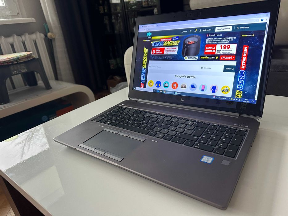 Laptop hp zbook G5 i7 8850H 32GB RAM 512gb ssd win 11 1/10 ceny nowego